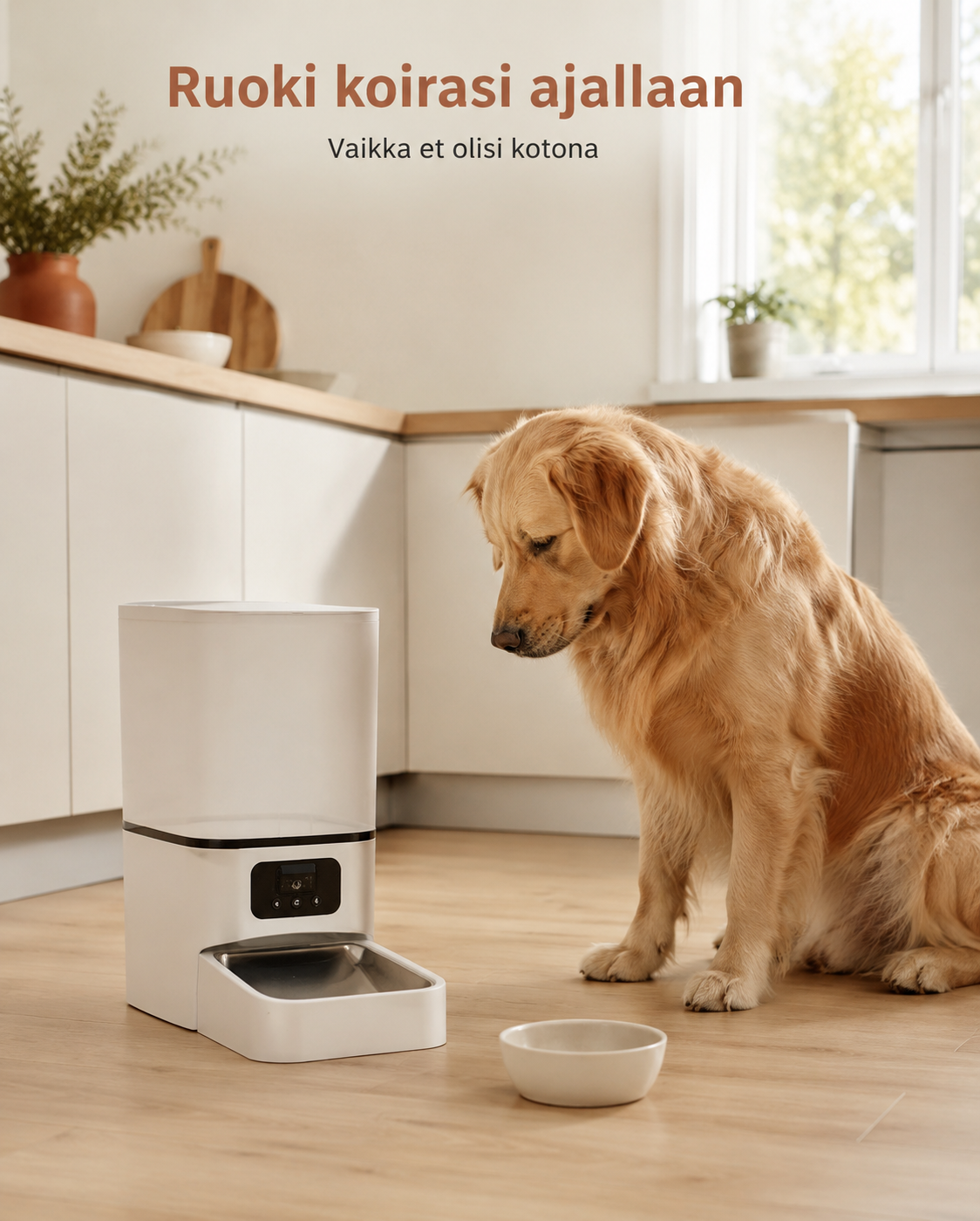 AvenPet — Automaattinen ruokinta-automaatti 6L