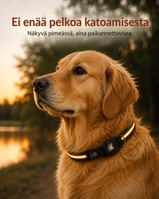 AvenPet — Valopanta AirTag-paikantimella